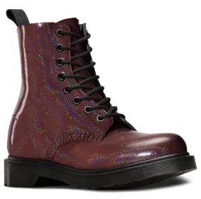 1460 Pascal Oxblood Petrol Boots