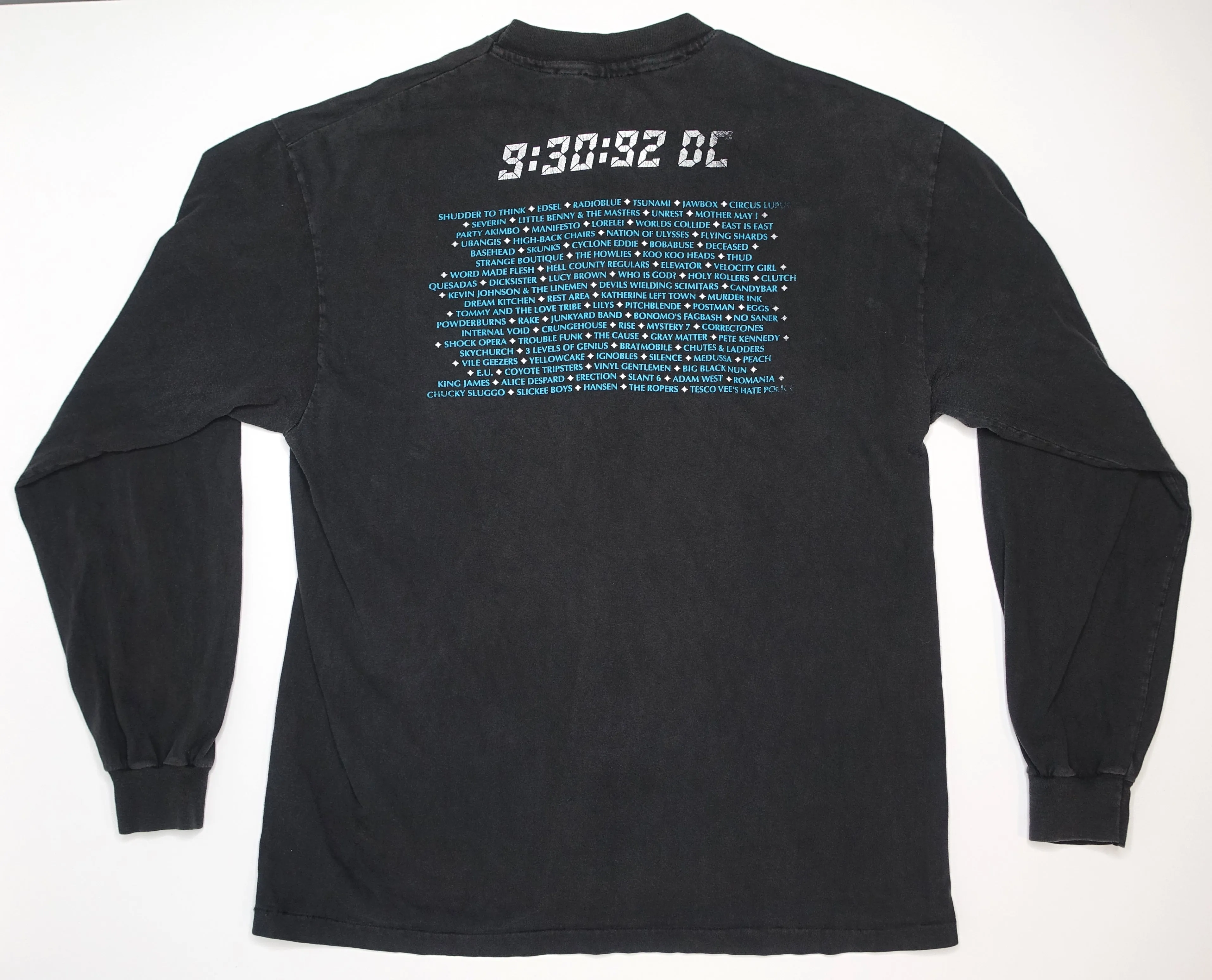 9:30 Club - 1992 Long Sleeve Shirt Size XL