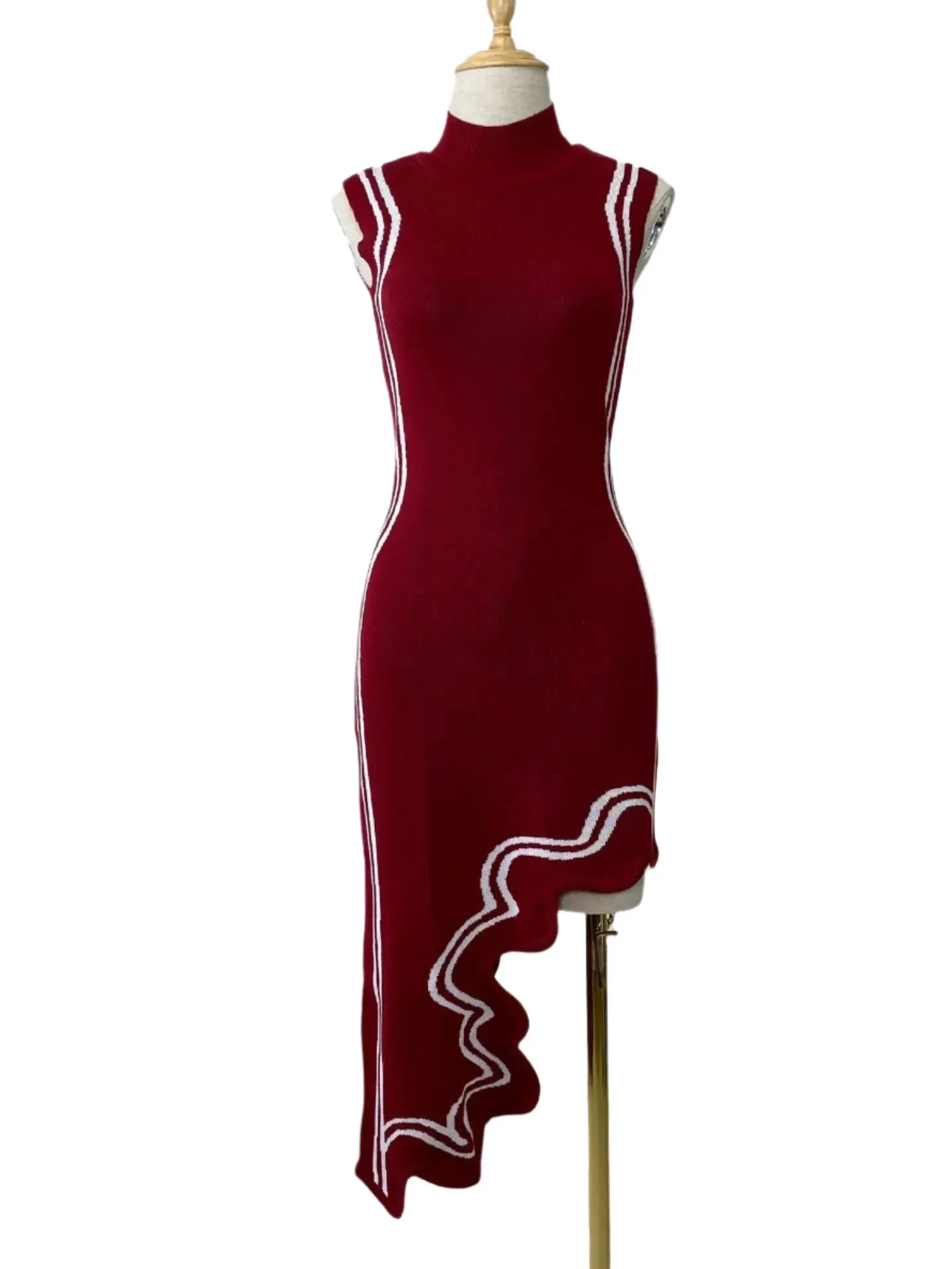 A&A Picasso Asymmetric Bodycon Dress