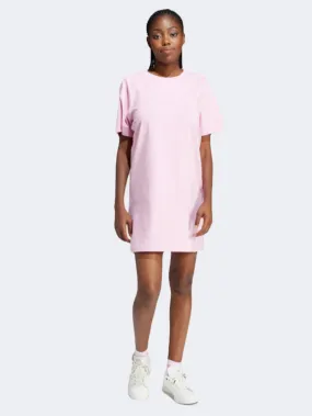 Adidas Trefoil Women Original Dress True Pink