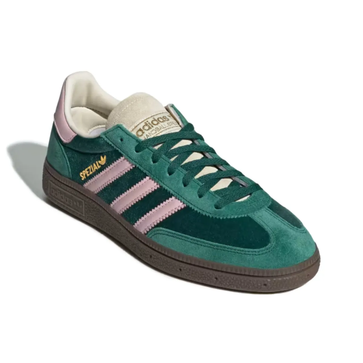 Adidas Women's Handball Spezial Collegiate Green/Clear Pink/Cream White