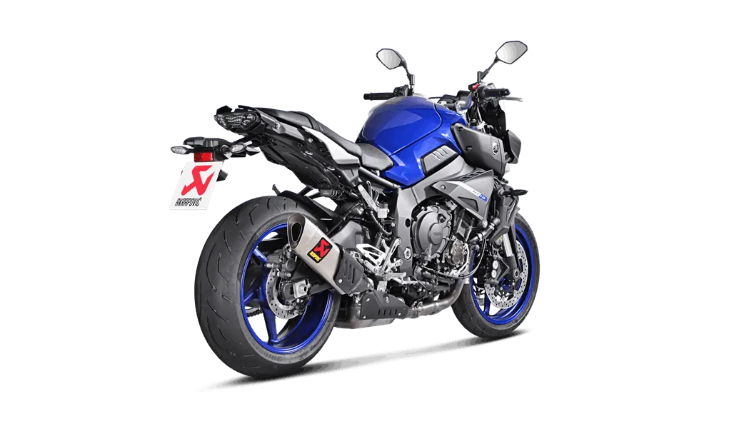 AKRAPOVIC S-Y10SO15-HAPT Slip-On Line (Titanium) Yamaha MT-10/FZ-10 2016