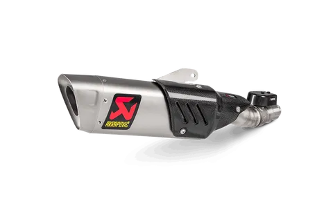 AKRAPOVIC S-Y6SO12-HAPT Complete Exhaust System Slip-On Line (Titanium) Yamaha YZF-R6 2017-AFT