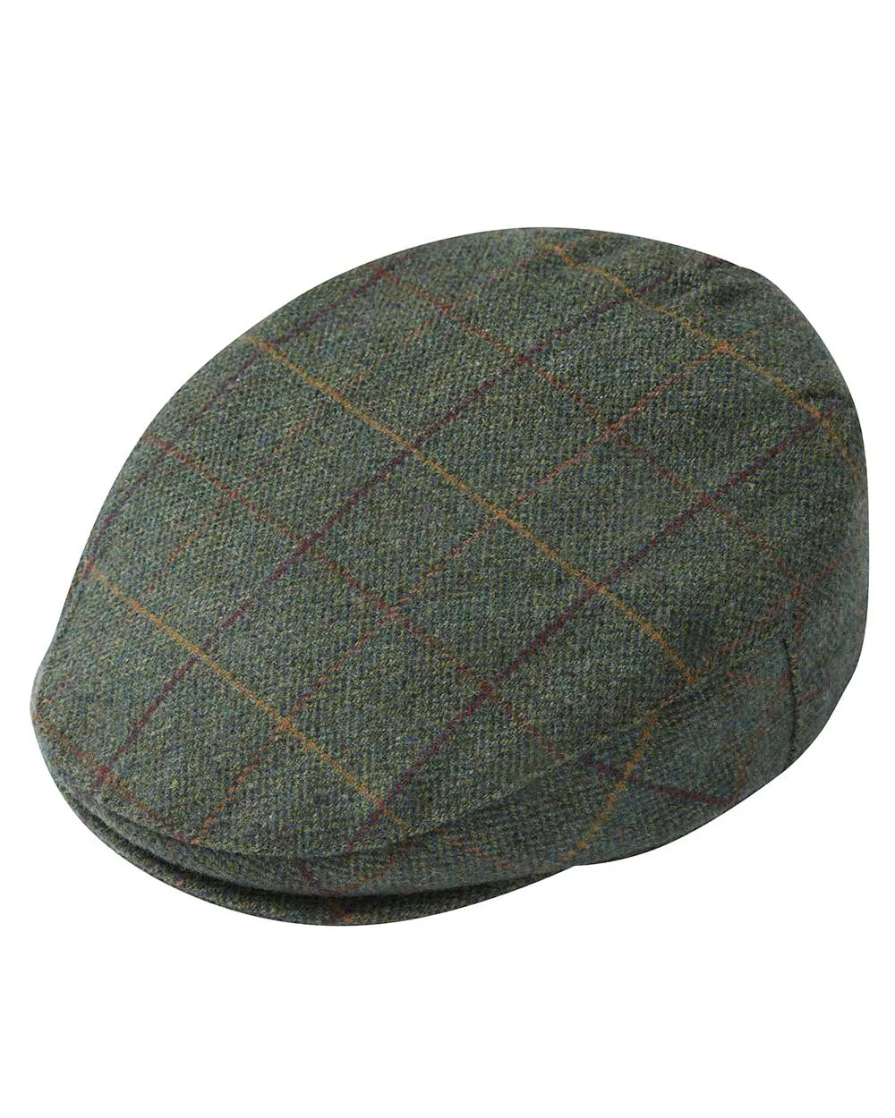 Alan Paine Rutland Waterproof Tweed Flat Cap