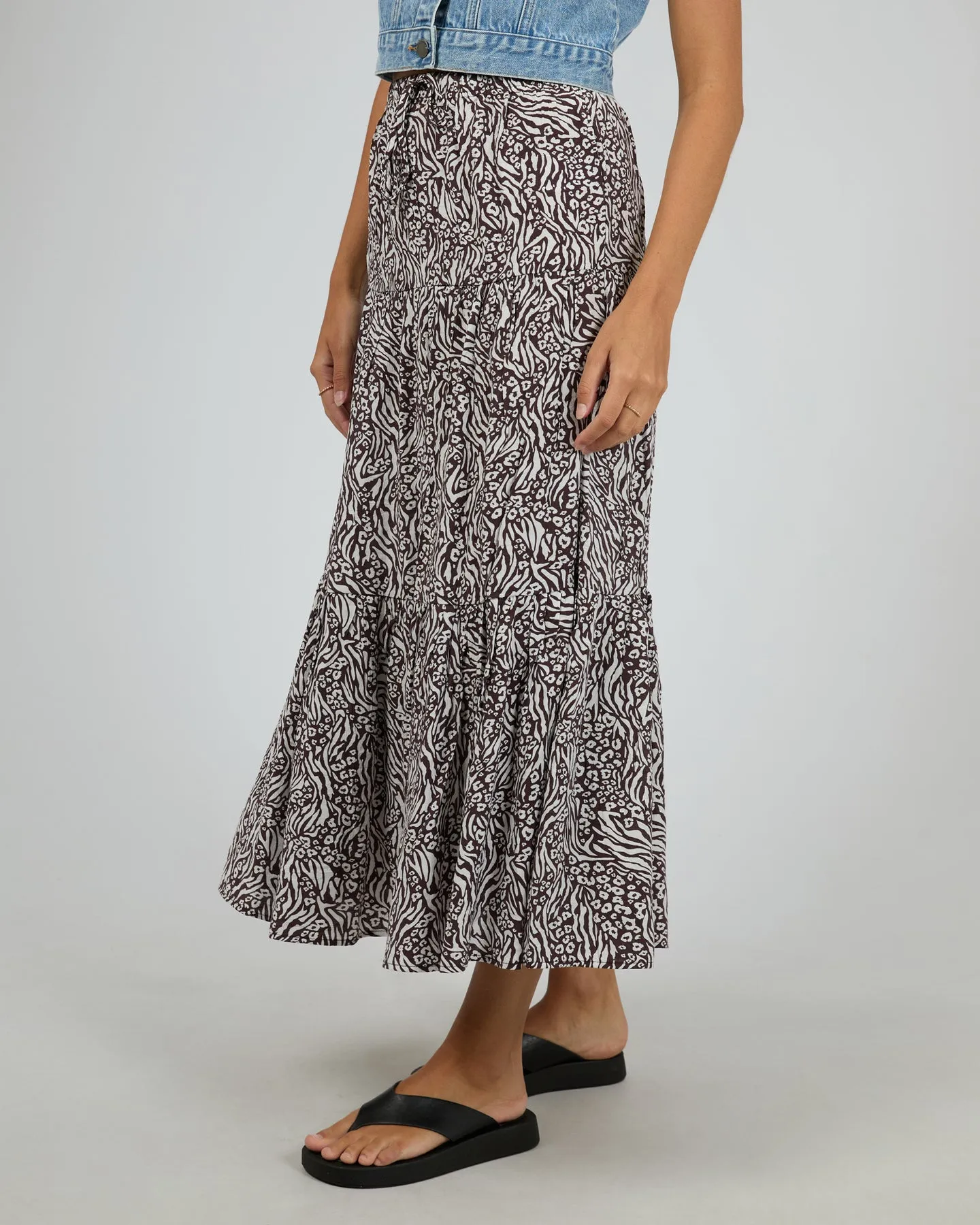 All About Eve Mika Maxi Skirt - Print