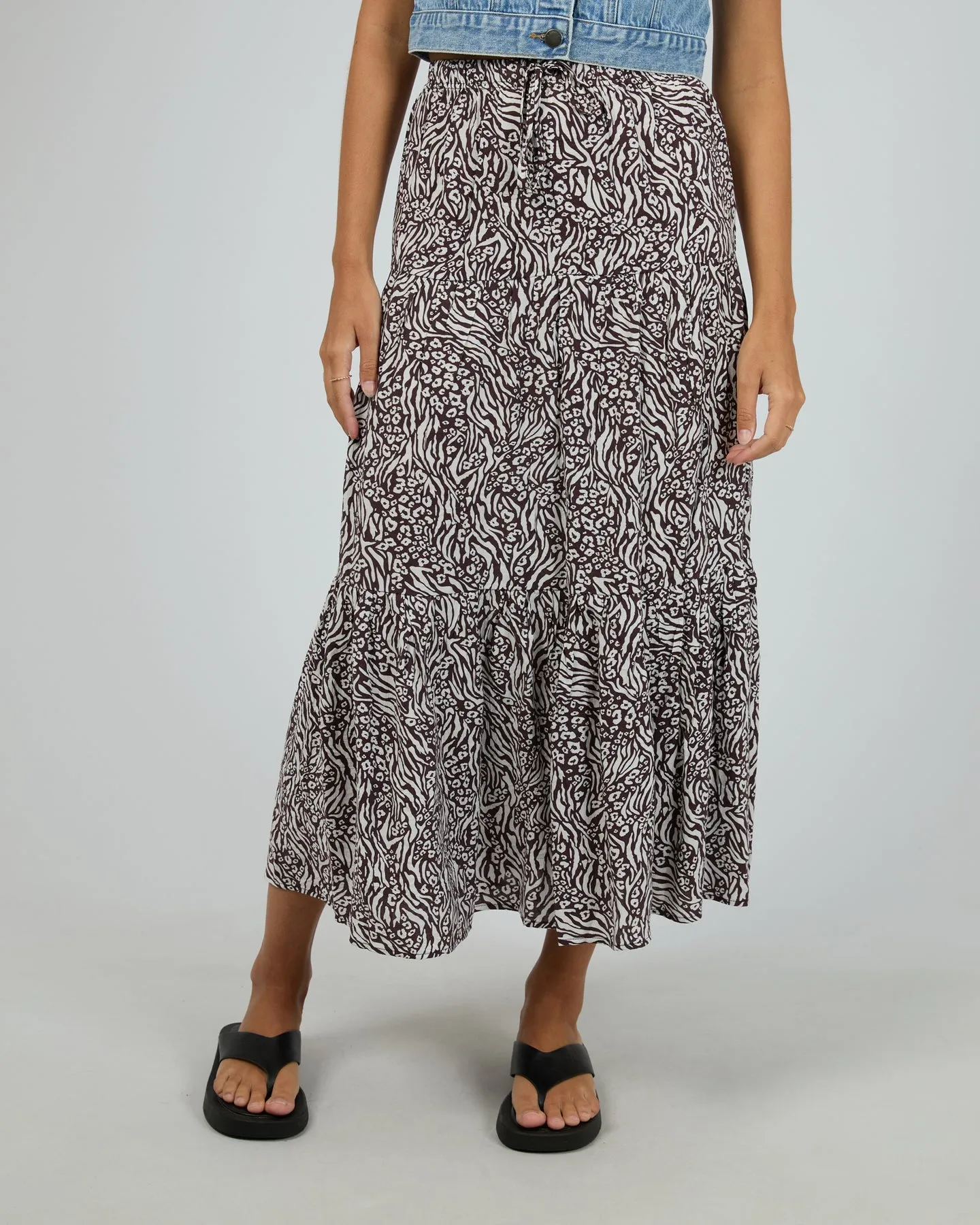 All About Eve Mika Maxi Skirt - Print