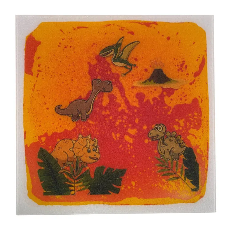 Animal Themed Liquid Floor Tiles Set of 4 - 30cm