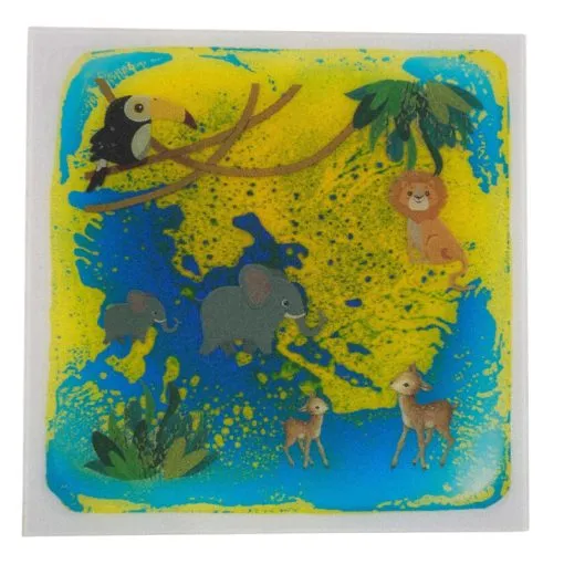 Animal Themed Liquid Floor Tiles Set of 4 - 30cm