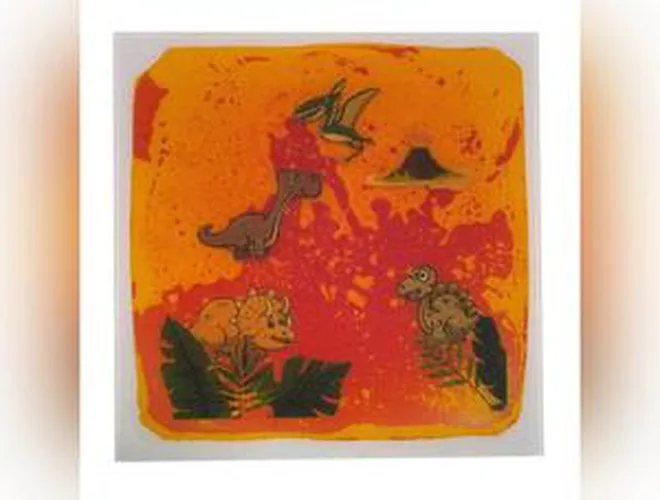 Animal Themed Liquid Floor Tiles Set of 4 - 30cm