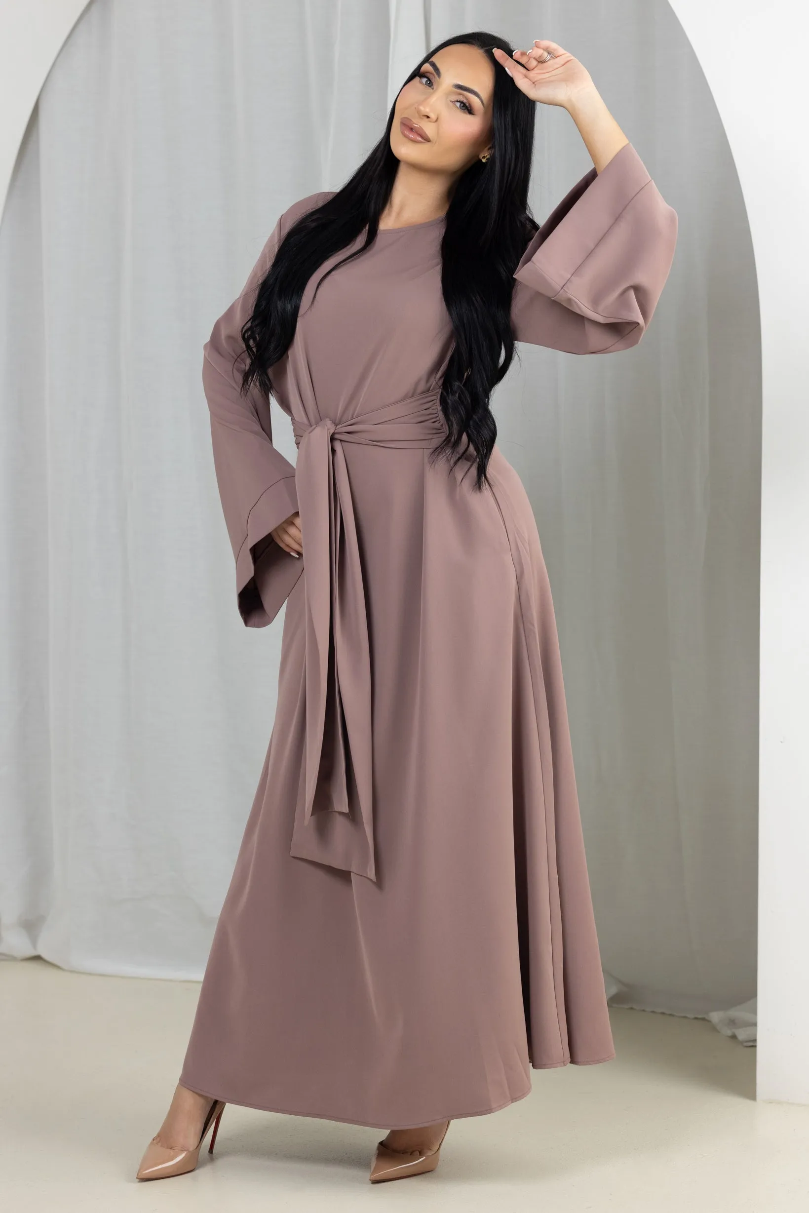 Areem Open Sleeve Abaya