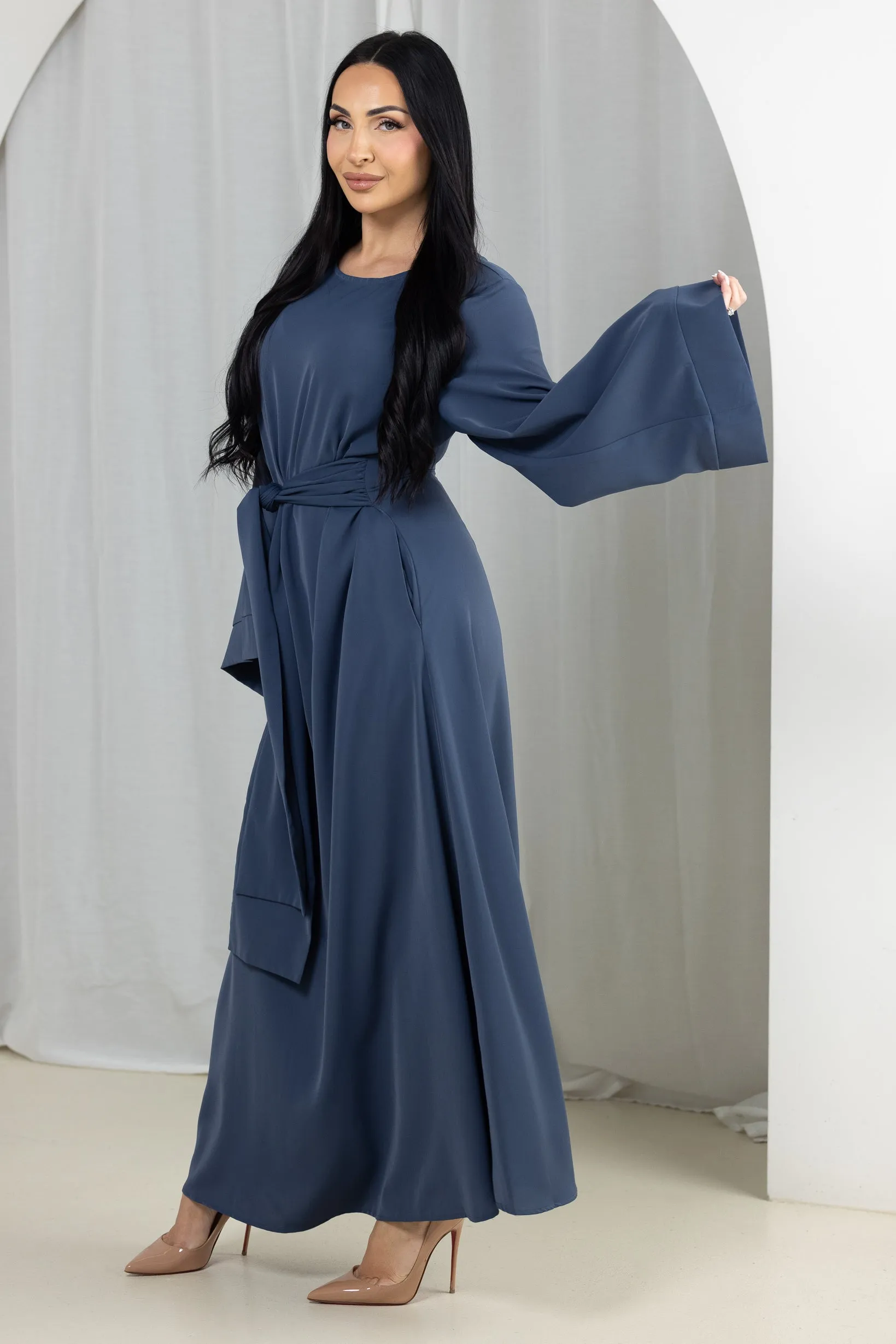 Areem Open Sleeve Abaya