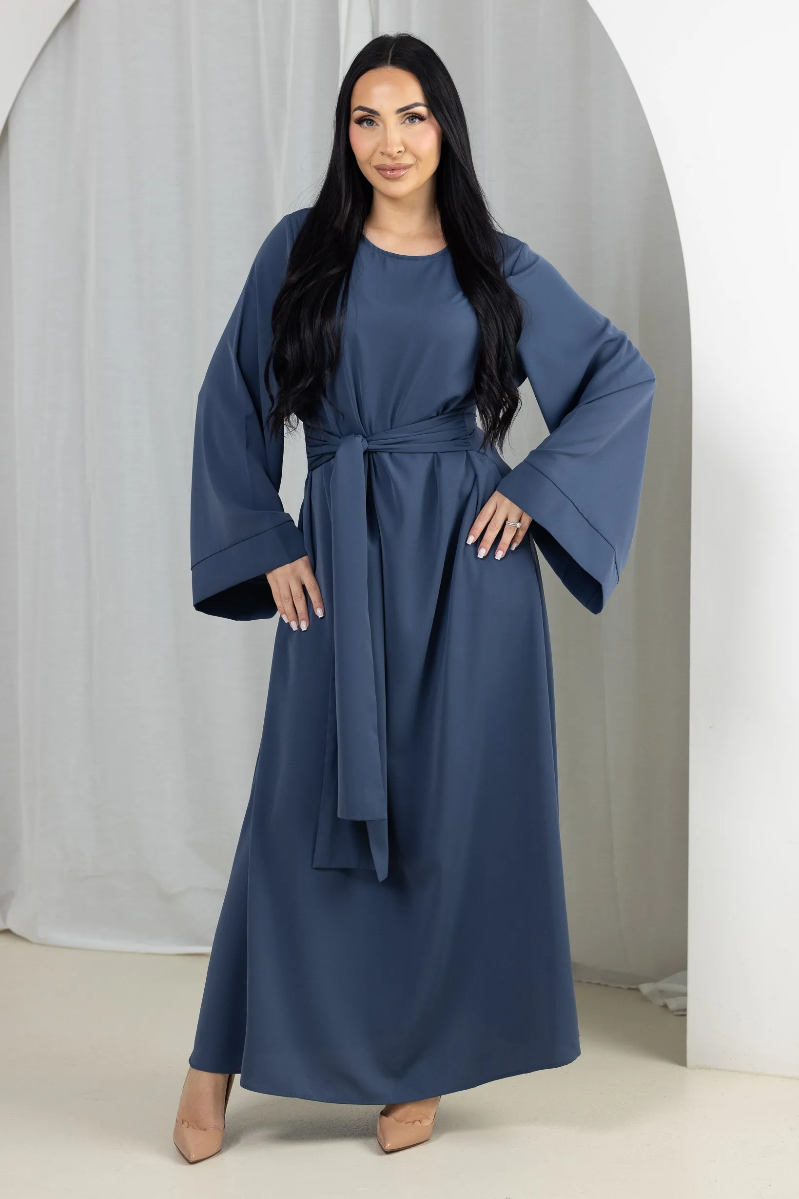 Areem Open Sleeve Abaya