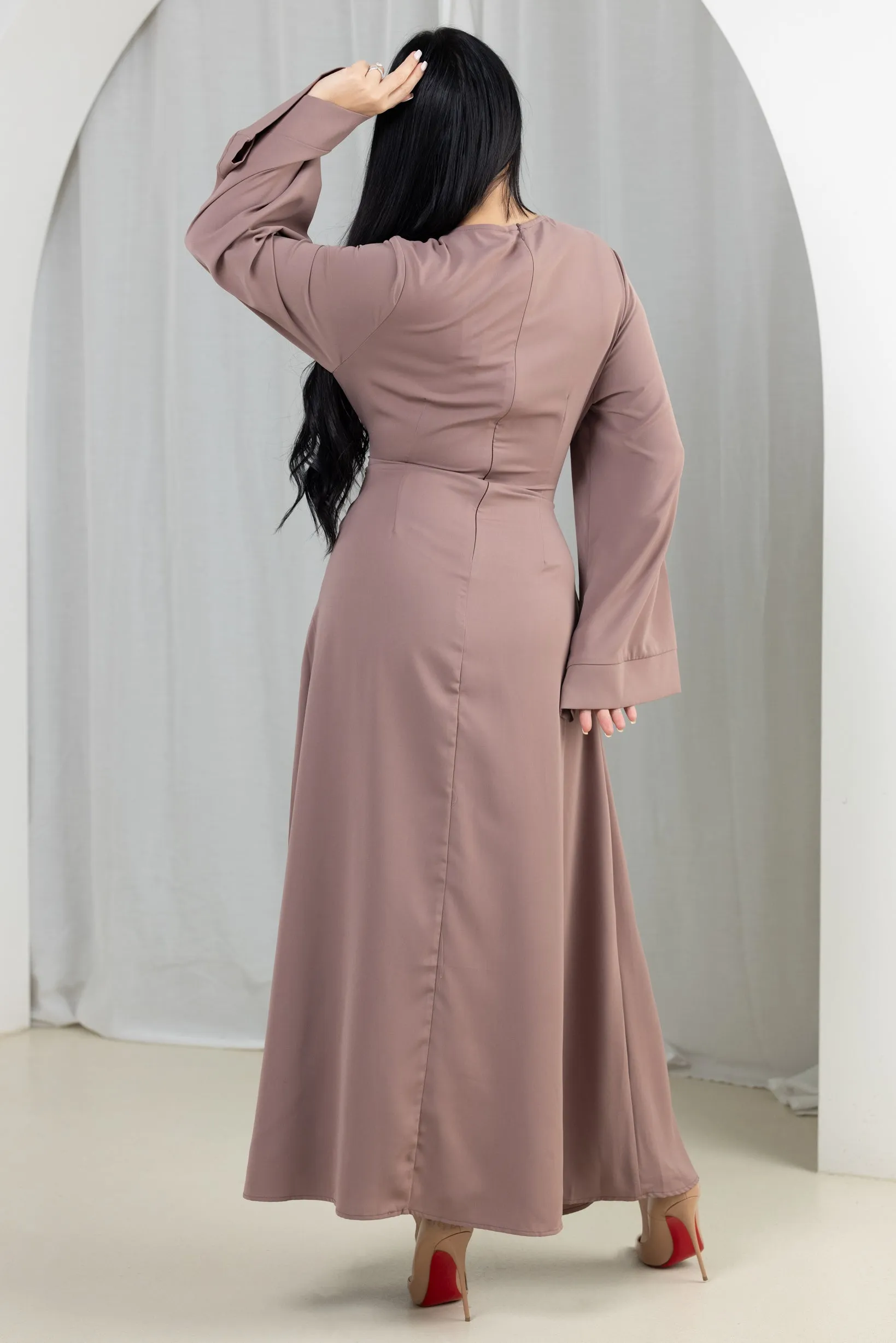 Areem Open Sleeve Abaya