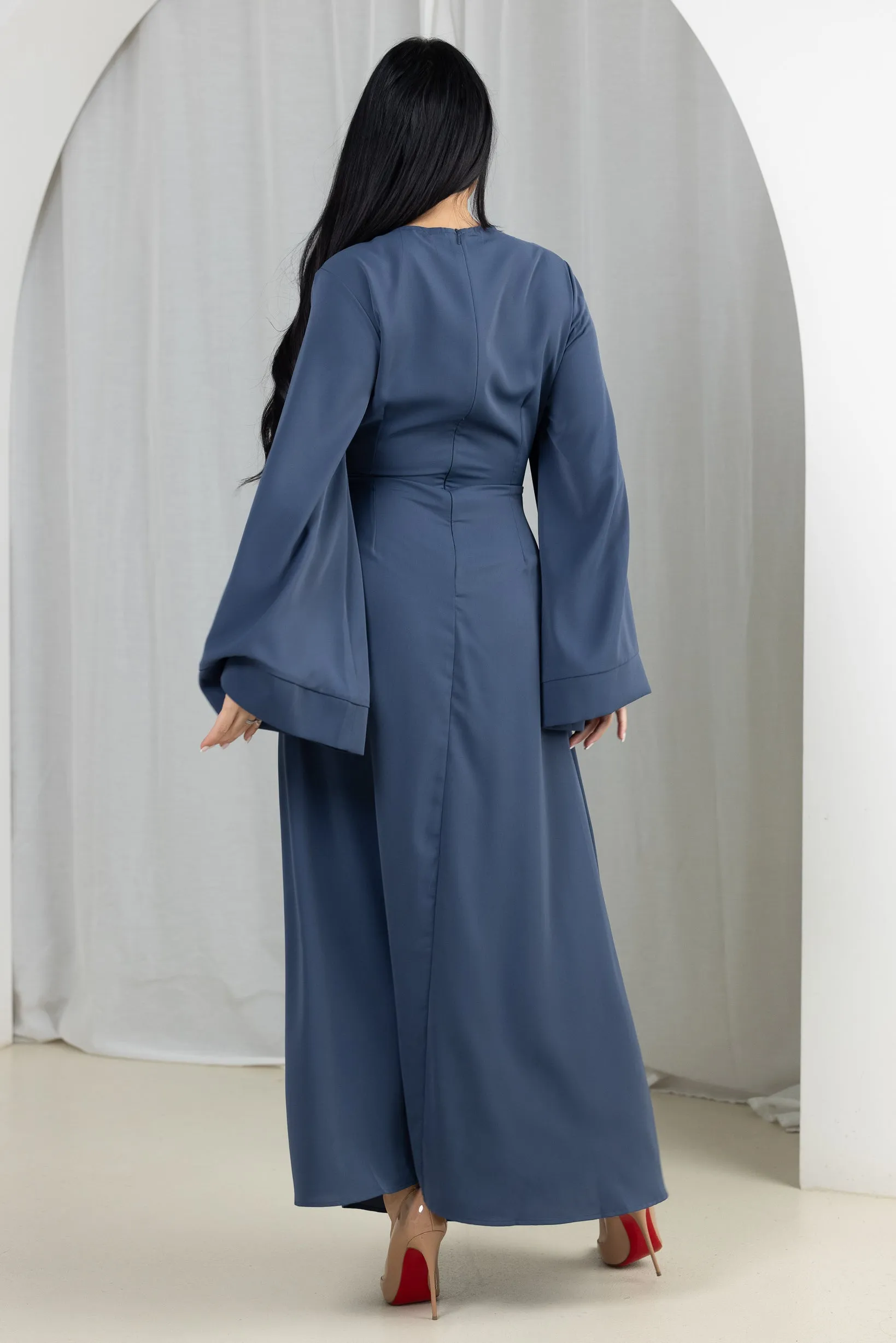 Areem Open Sleeve Abaya