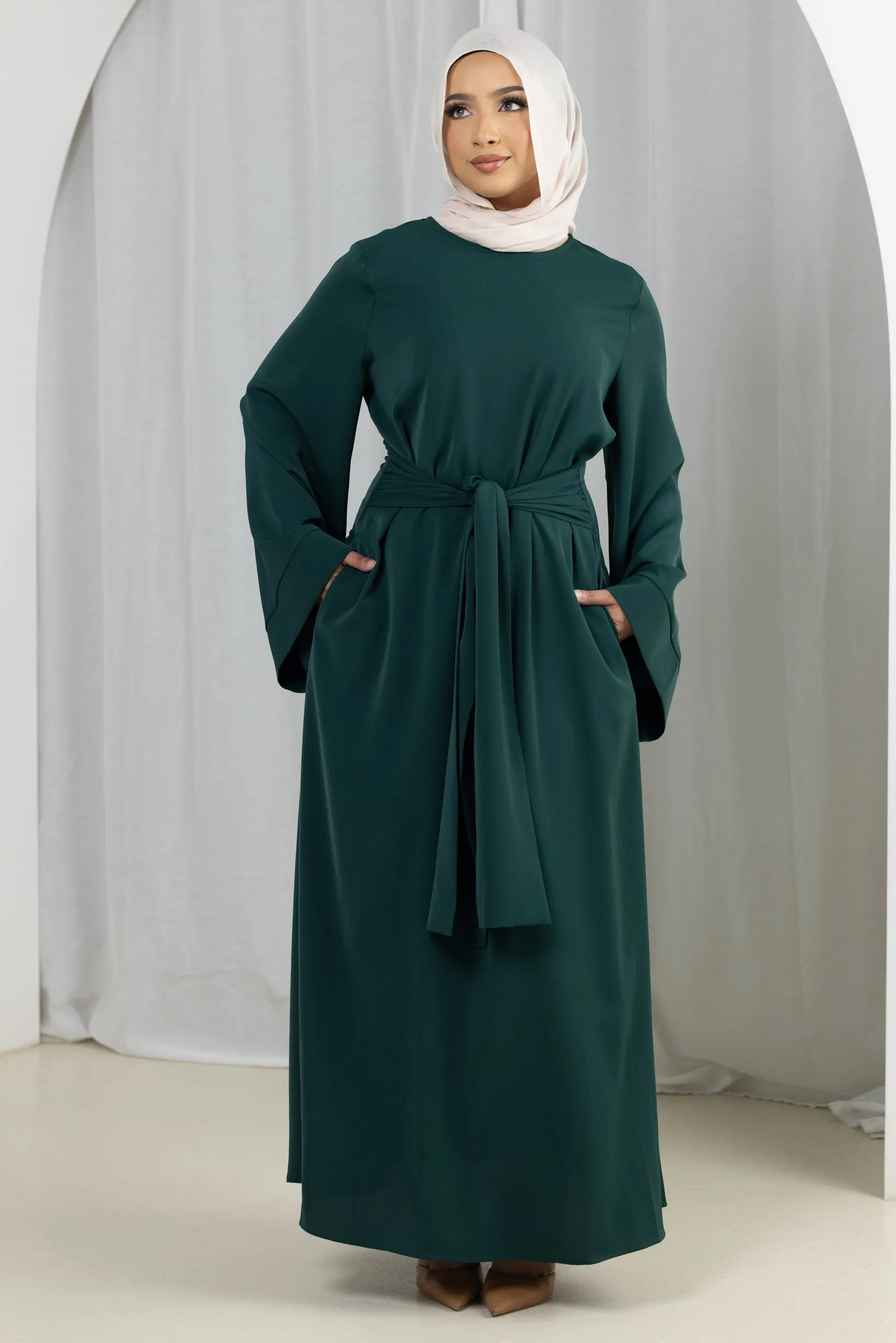 Areem Open Sleeve Abaya