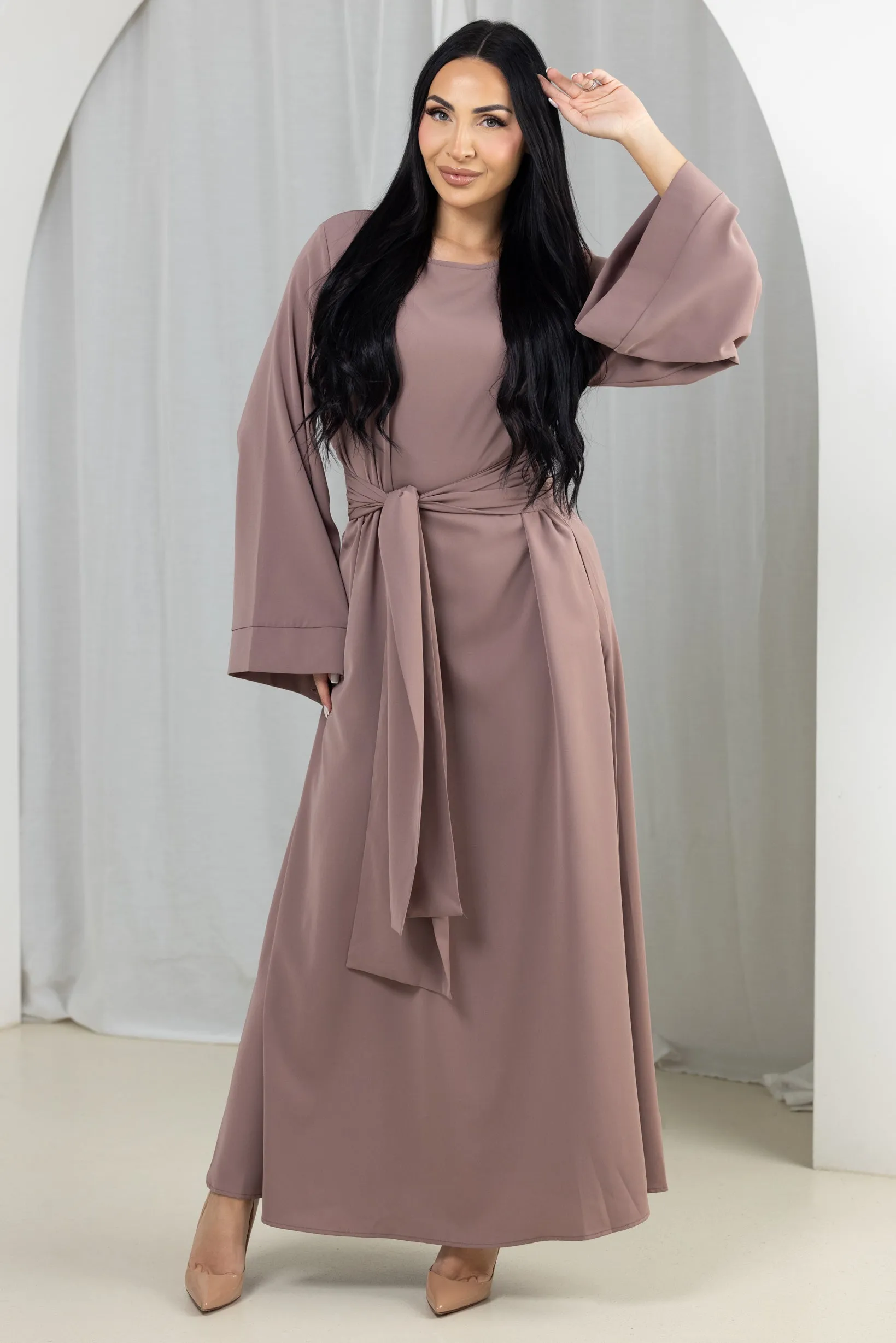 Areem Open Sleeve Abaya