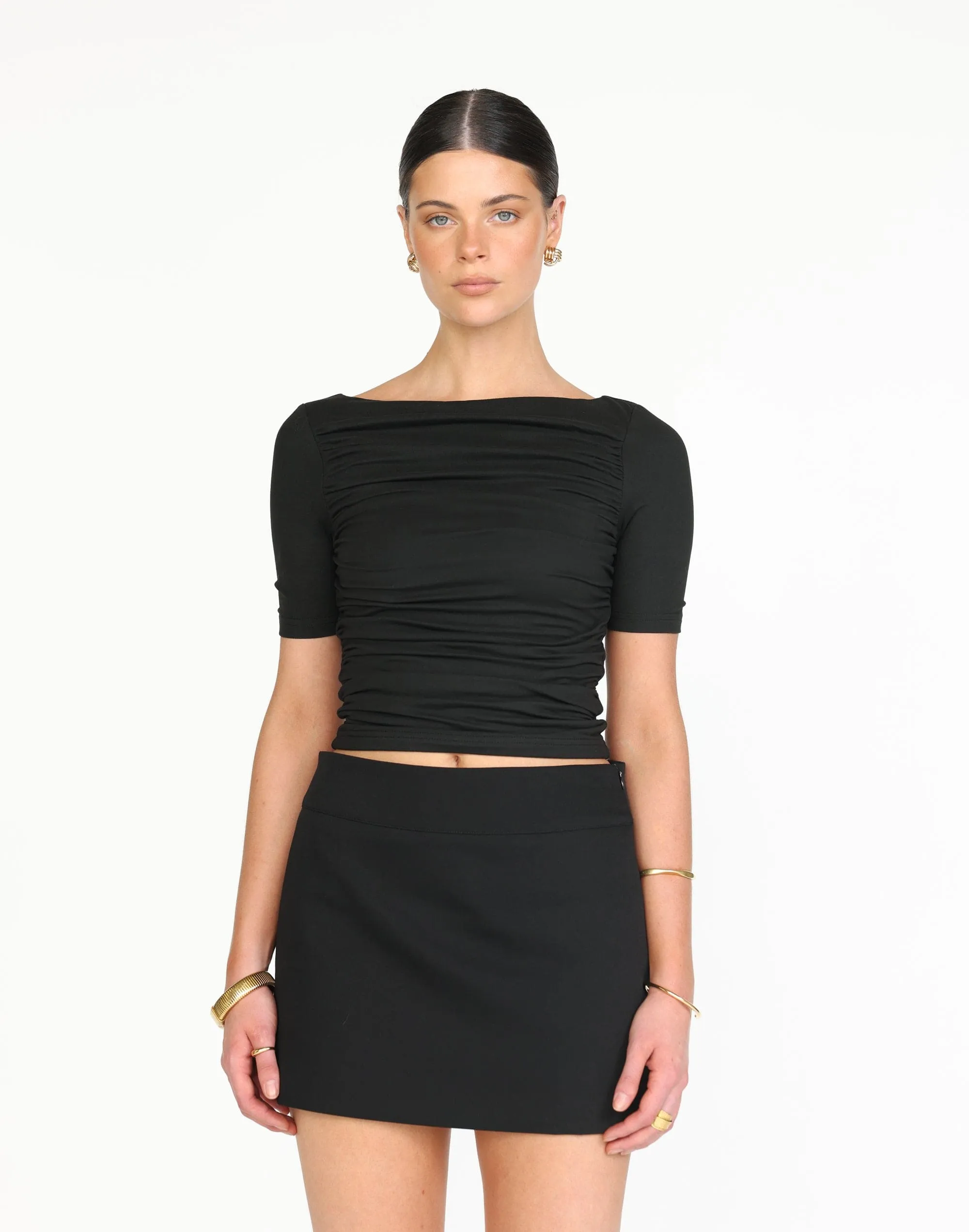 Ashwood Mini Skirt (Black)