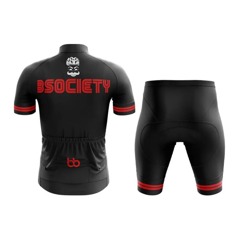 B Society (V1) (Black) Club Cycling Kit