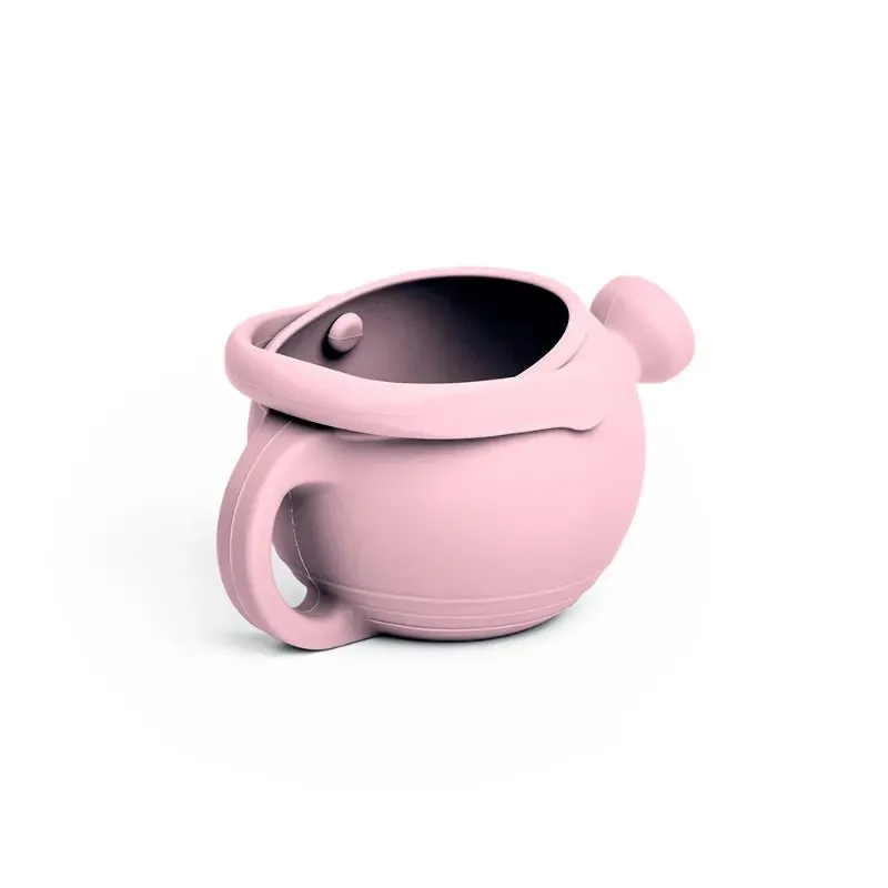 Bigjigs Silicone Children's Watering Can Pink