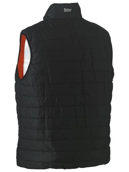 Bisley Taped Hi Vis Reversible Puffer Vest (BV0330HT)