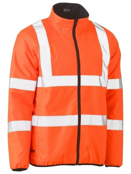 Bisley Workwear Taped Hi Vis Reversible Puffer Jacket BJ6350HT