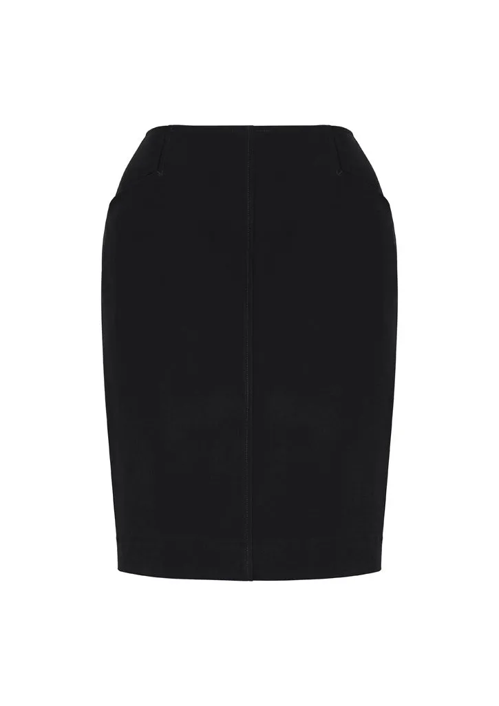 Biz Corporate Womens Siena Bandless Pencil Skirt (20717)