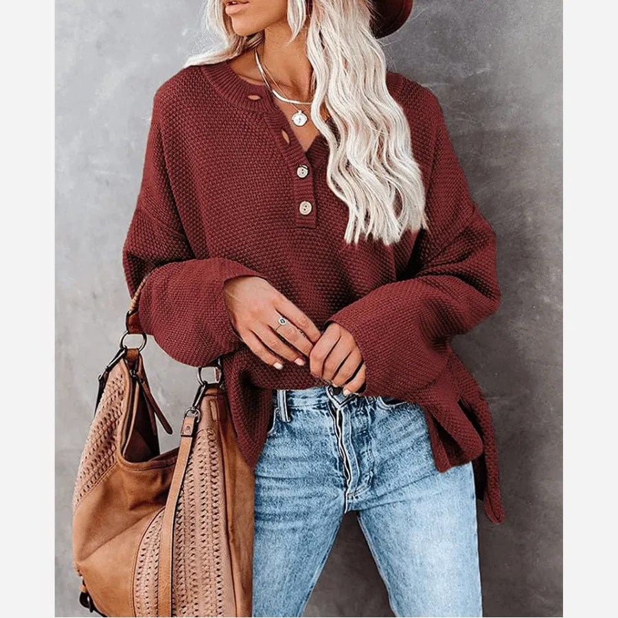 Bohemian Long Sleeve Sweater