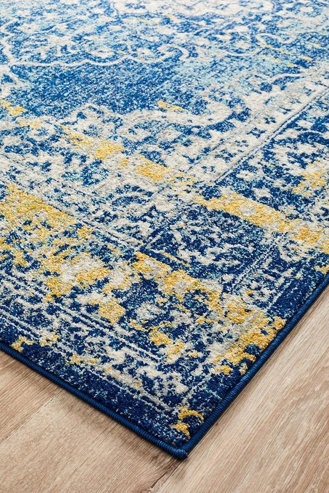 Boho Vintage April Navy Rug