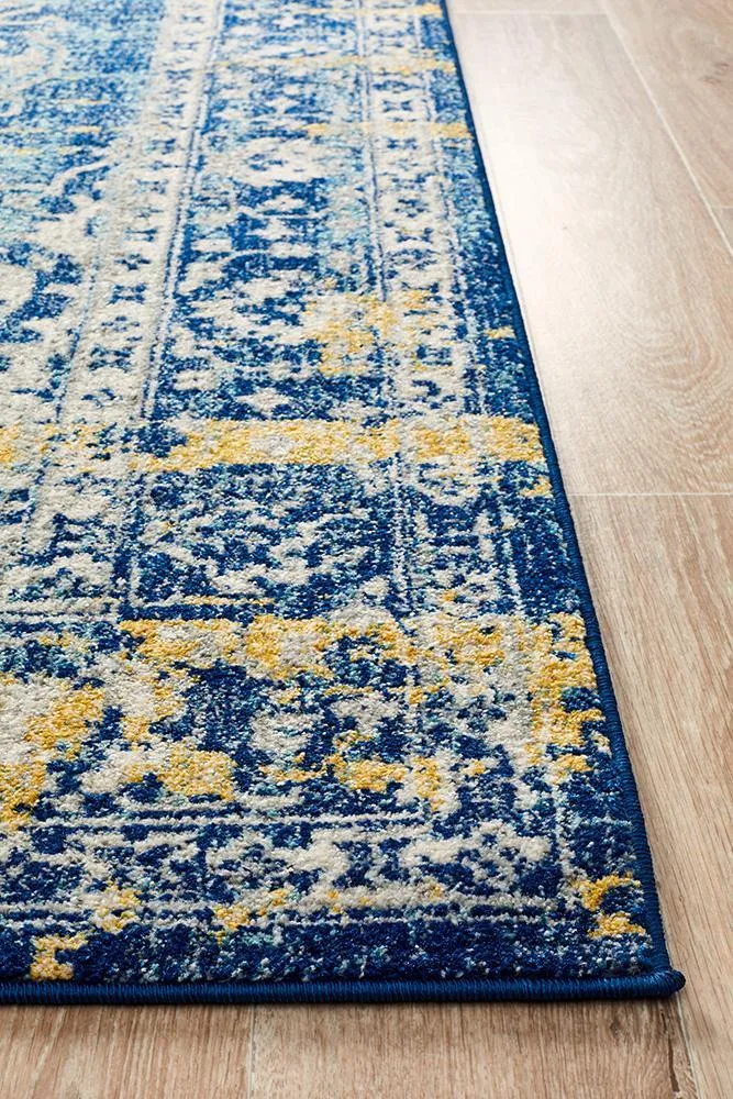 Boho Vintage April Navy Rug