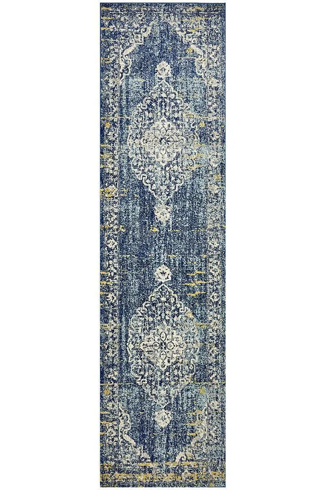 Boho Vintage April Navy Rug