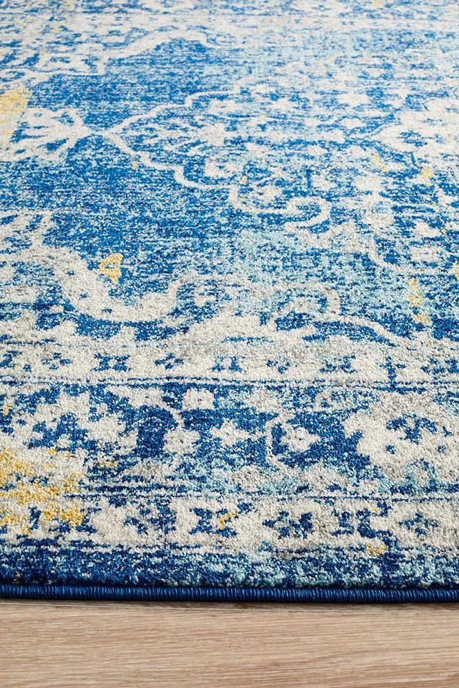 Boho Vintage April Navy Rug