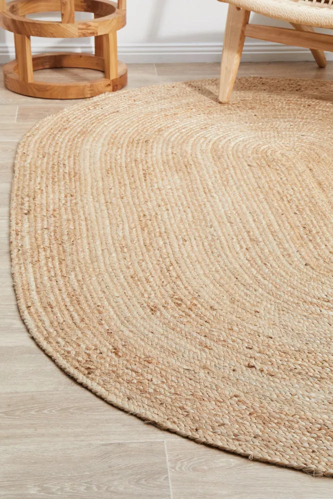 Bondi Natural Oval Rug