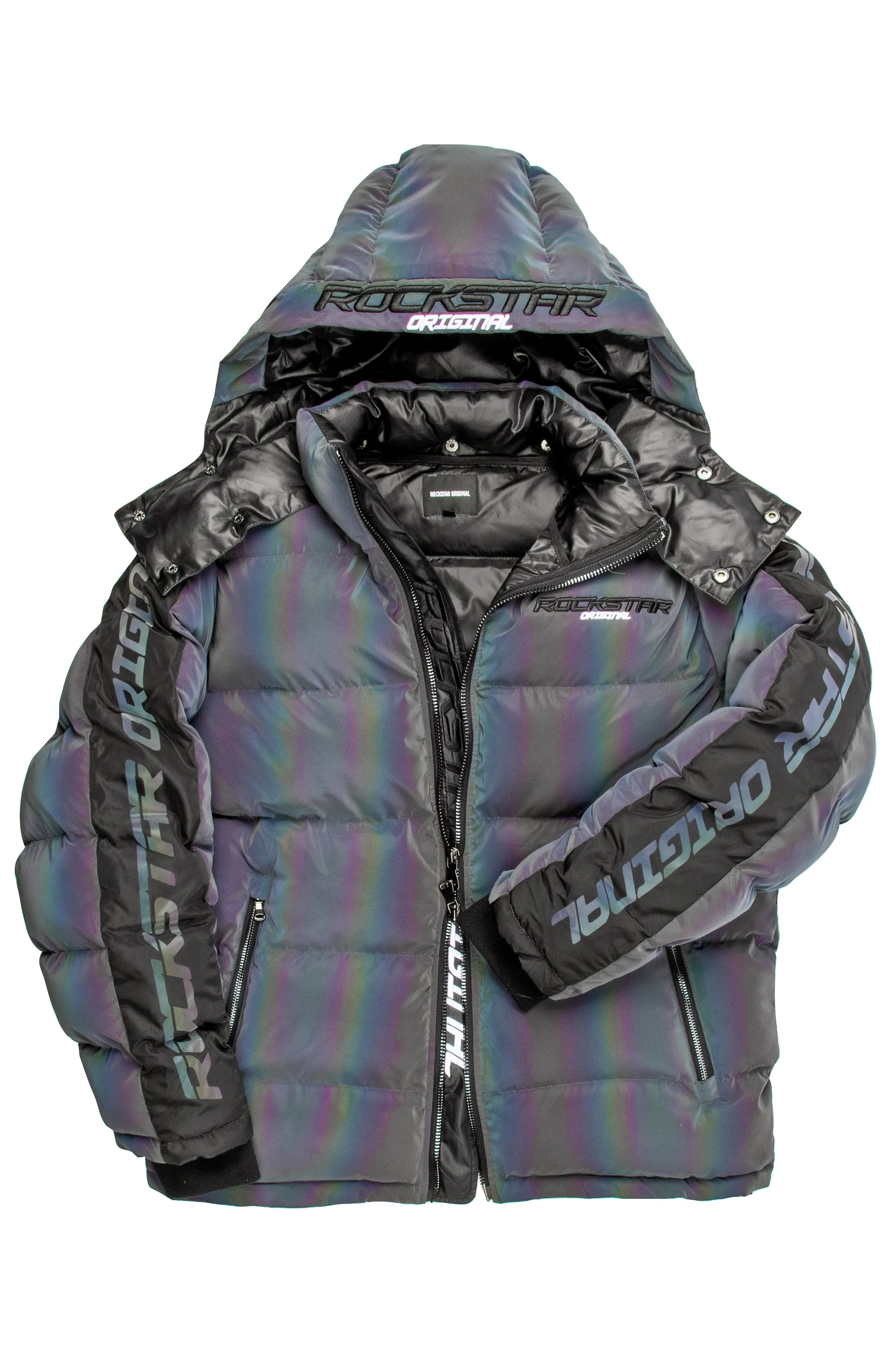 Boys Magic Reflective Heavy Puffer Jacket