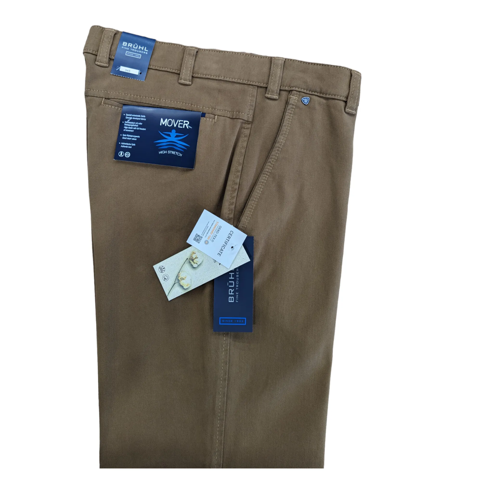 Bruhl Catania Stretch Mover Winter Chinos 185970 Sand