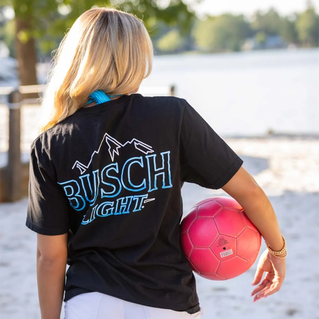 Busch Light - Neon Logo T-Shirt