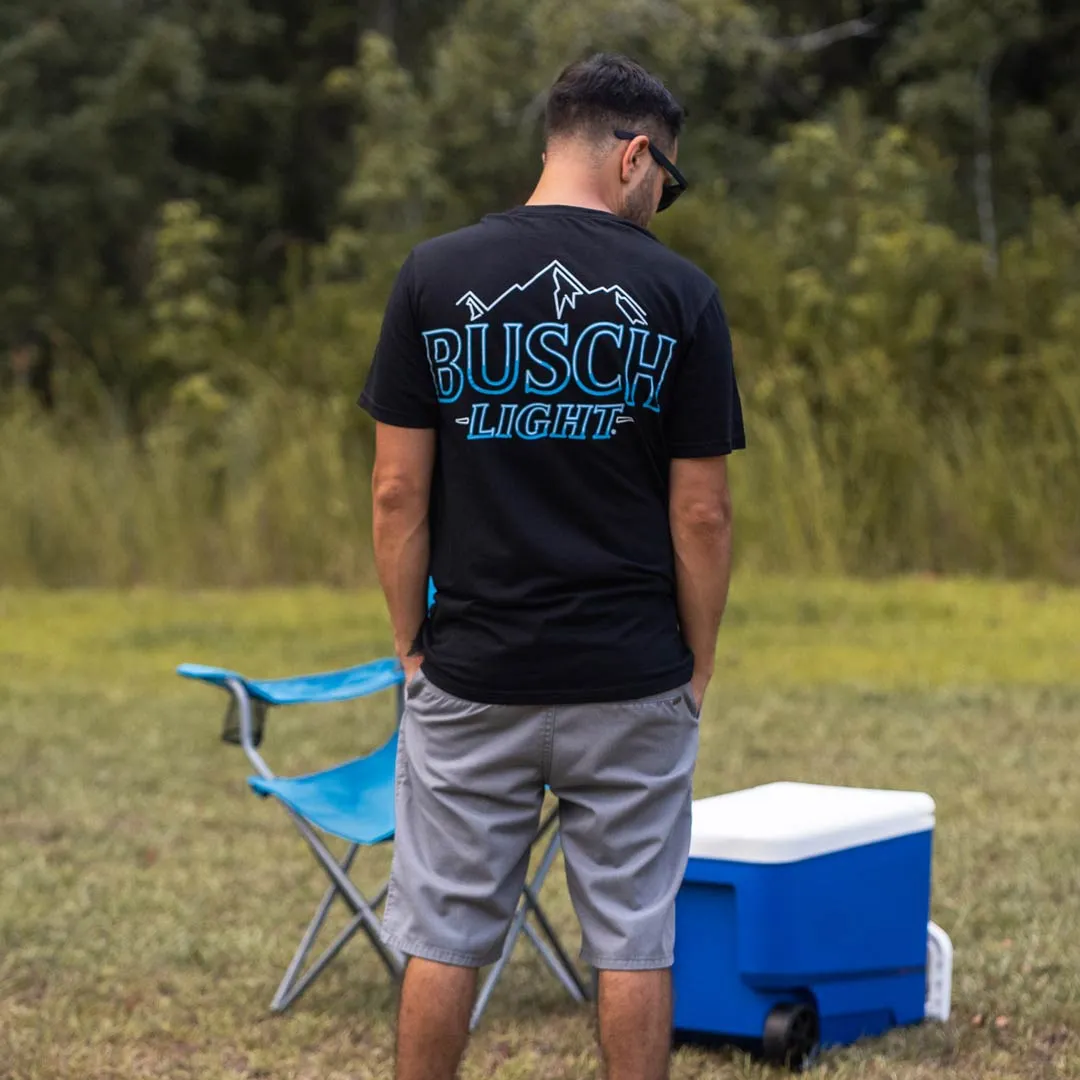 Busch Light - Neon Logo T-Shirt