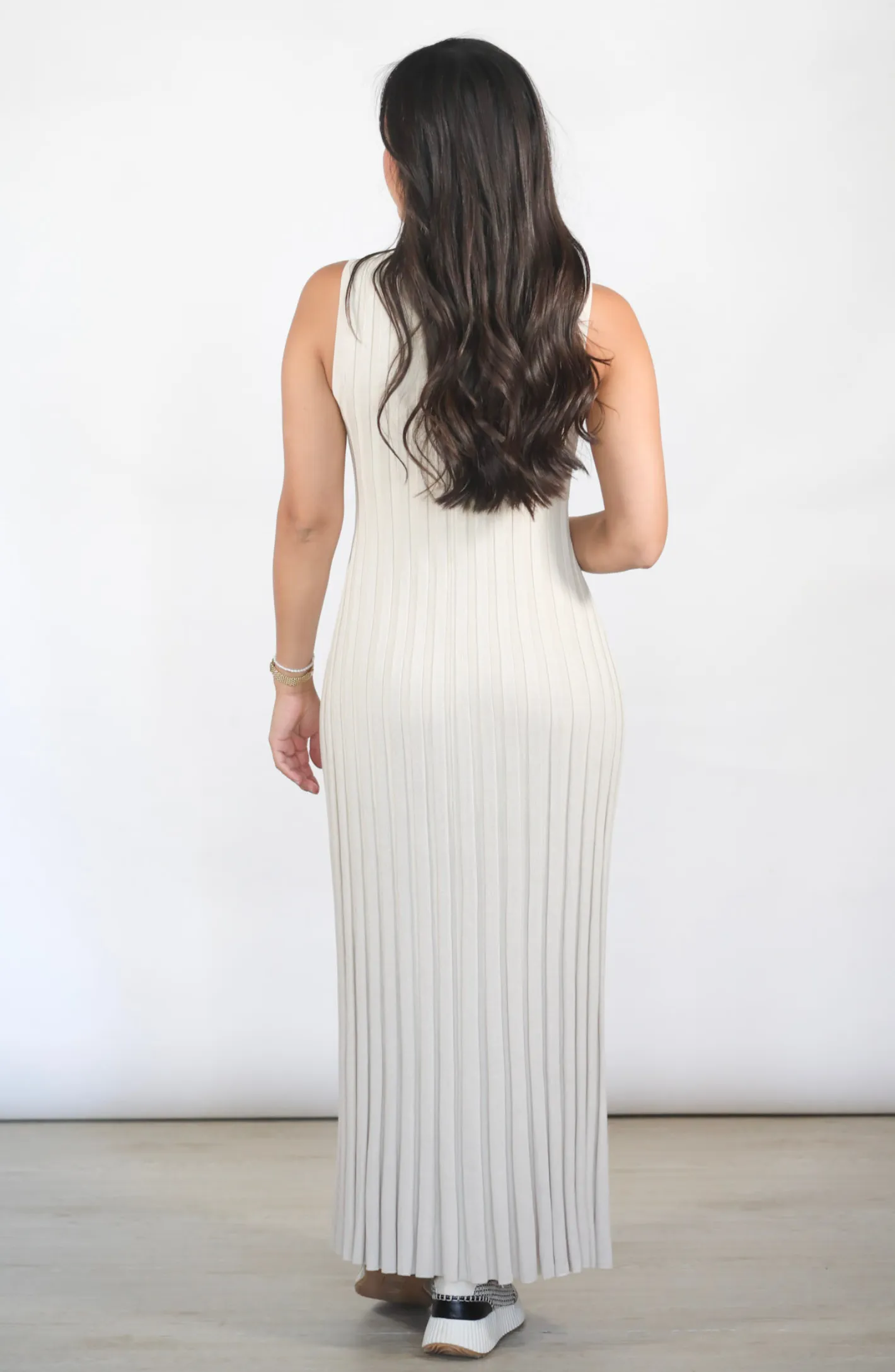 Care To Dare Ribbed Sleeveless Maxi Dress- 2 Colors