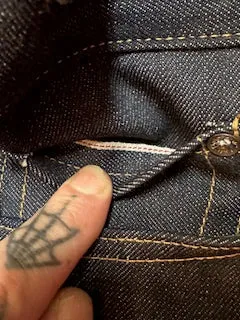 Chelsea Vidalia Mills 14 oz Indigo Selvedge