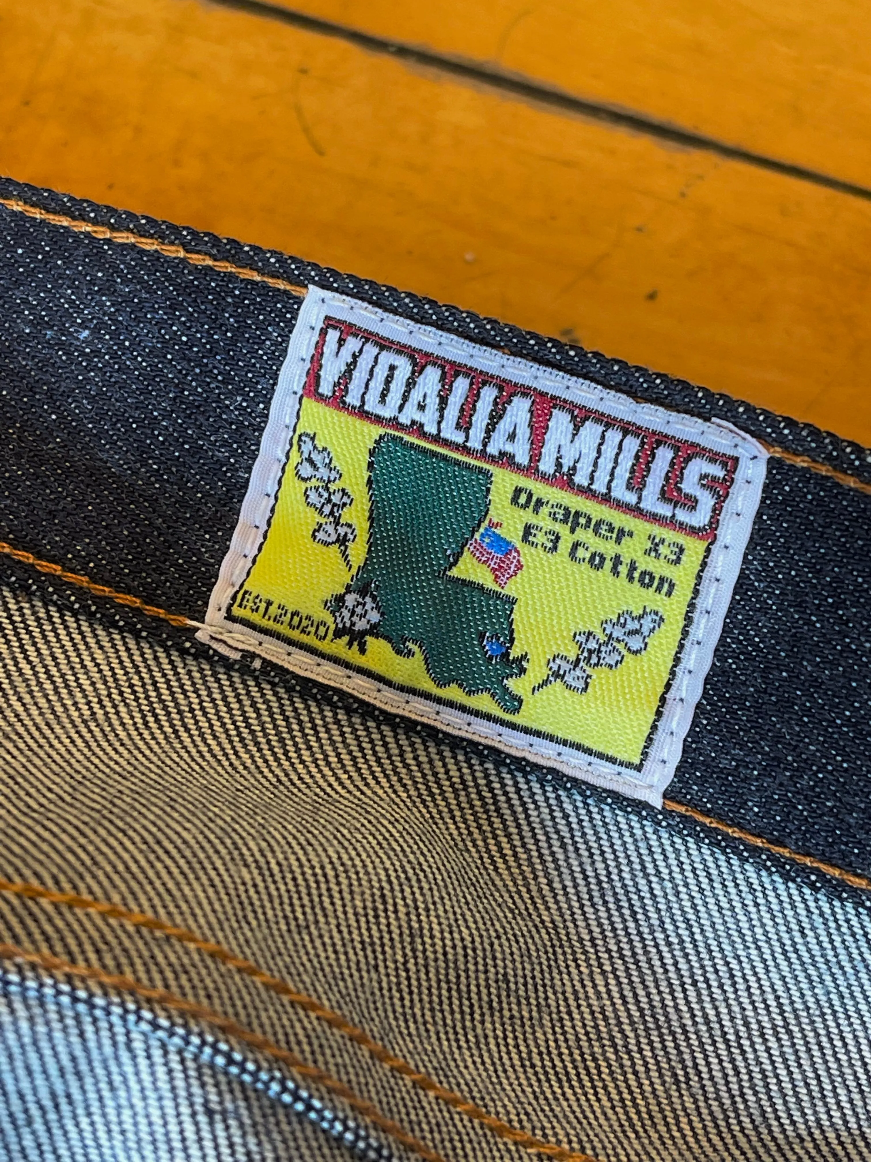 Chelsea Vidalia Mills 14 oz Indigo Selvedge