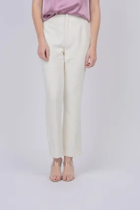 Cinq a Sept Rowena Pant in Ivory