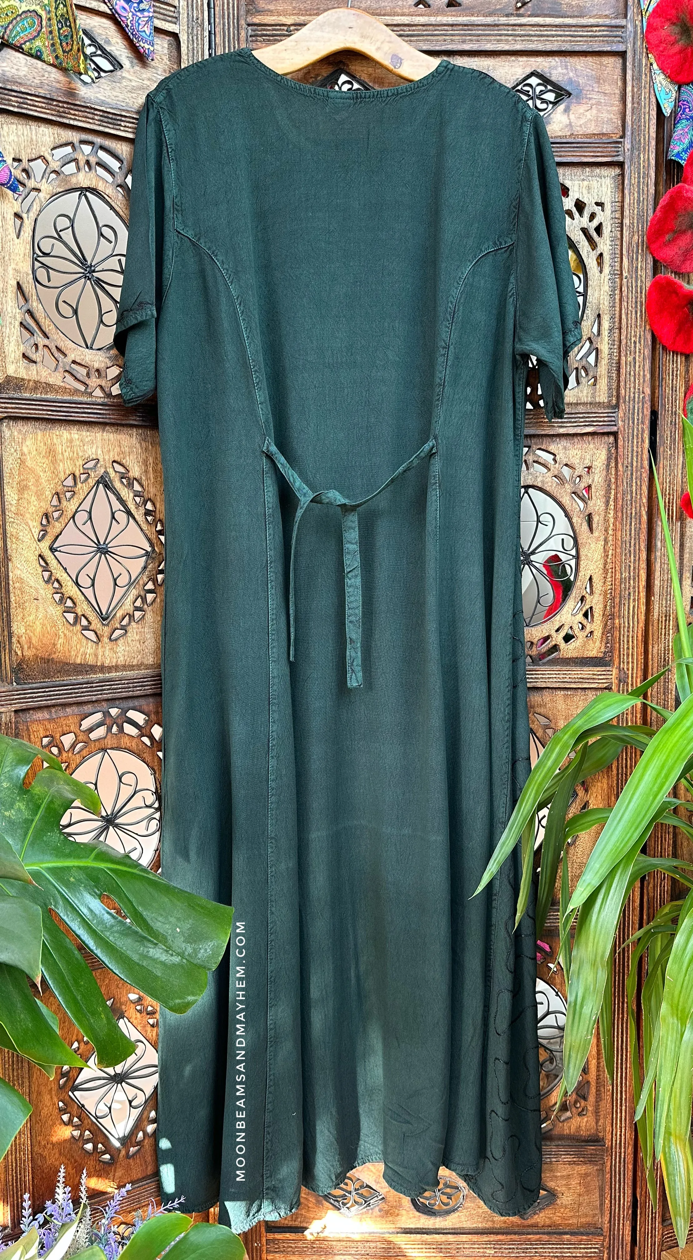 DEEPEST GREEN JULIETTE DRESS