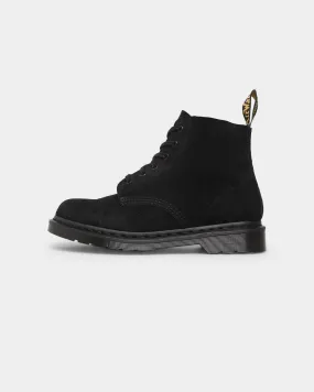 Dr. Martens 101 Mono 6 Eye Boot Black E.H.Suede