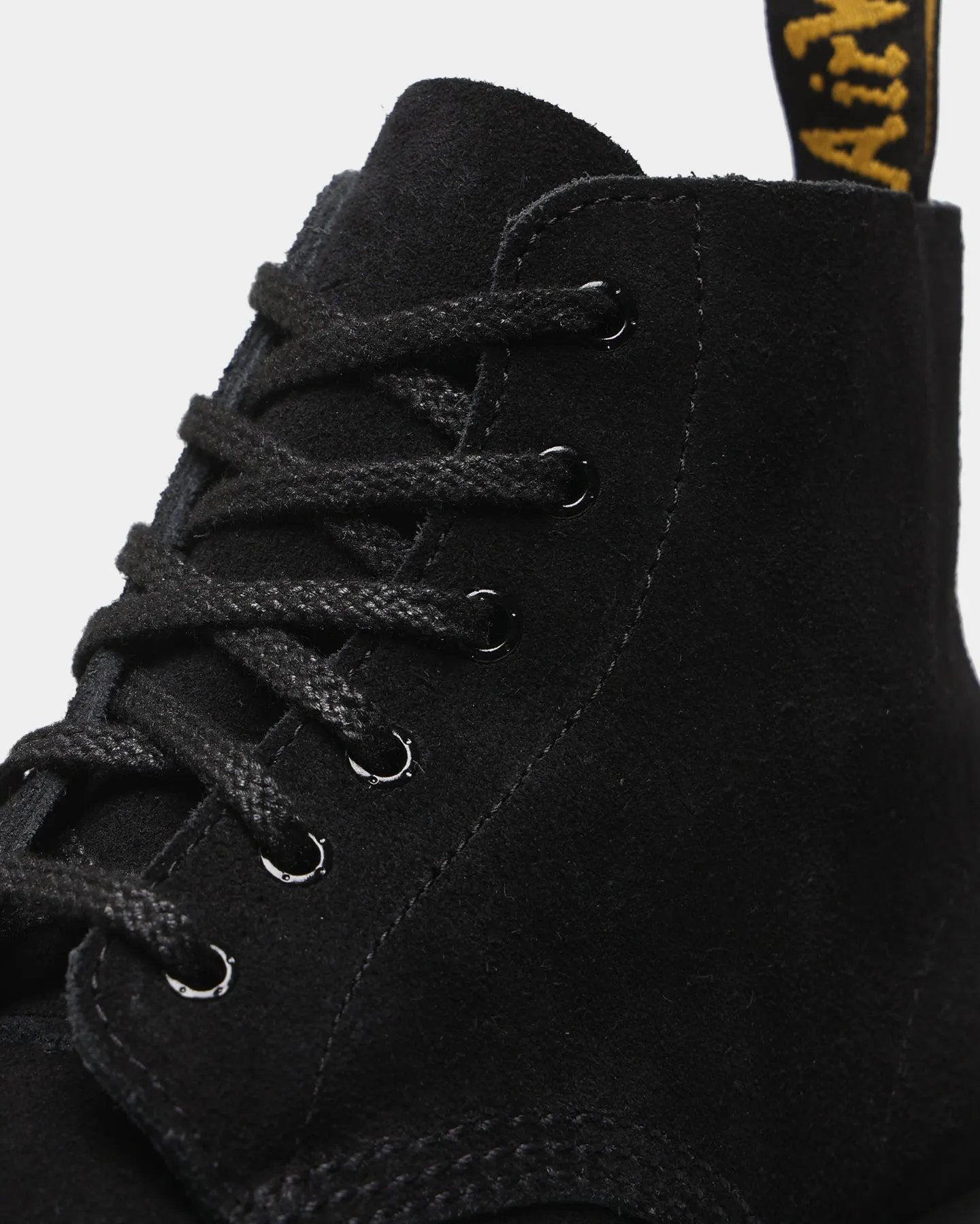 Dr. Martens 101 Mono 6 Eye Boot Black E.H.Suede