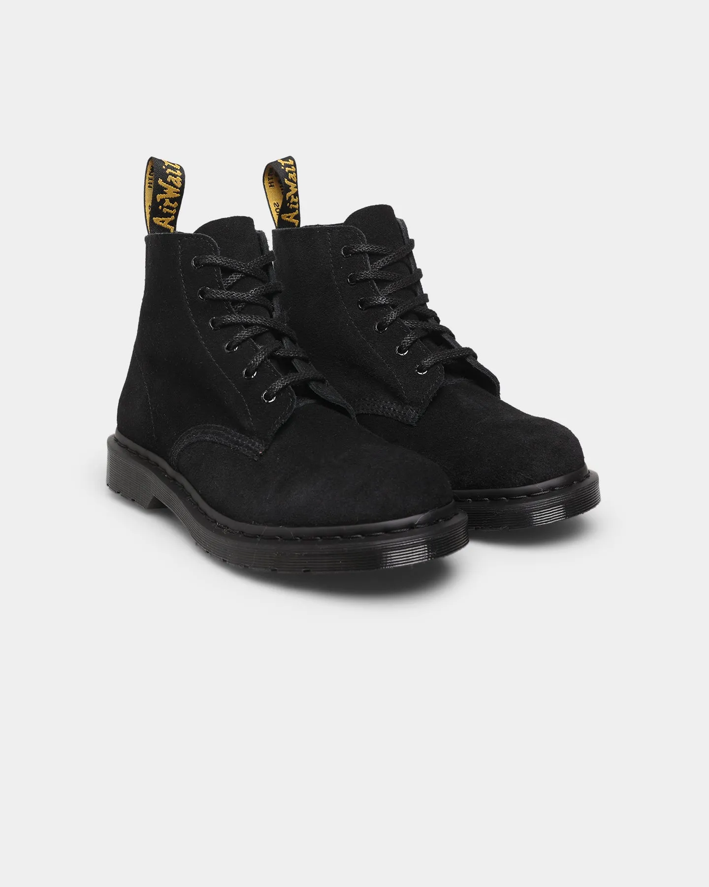 Dr. Martens 101 Mono 6 Eye Boot Black E.H.Suede