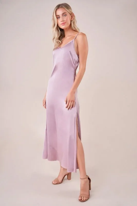 Dreaming Satin Maxi Slip Dress