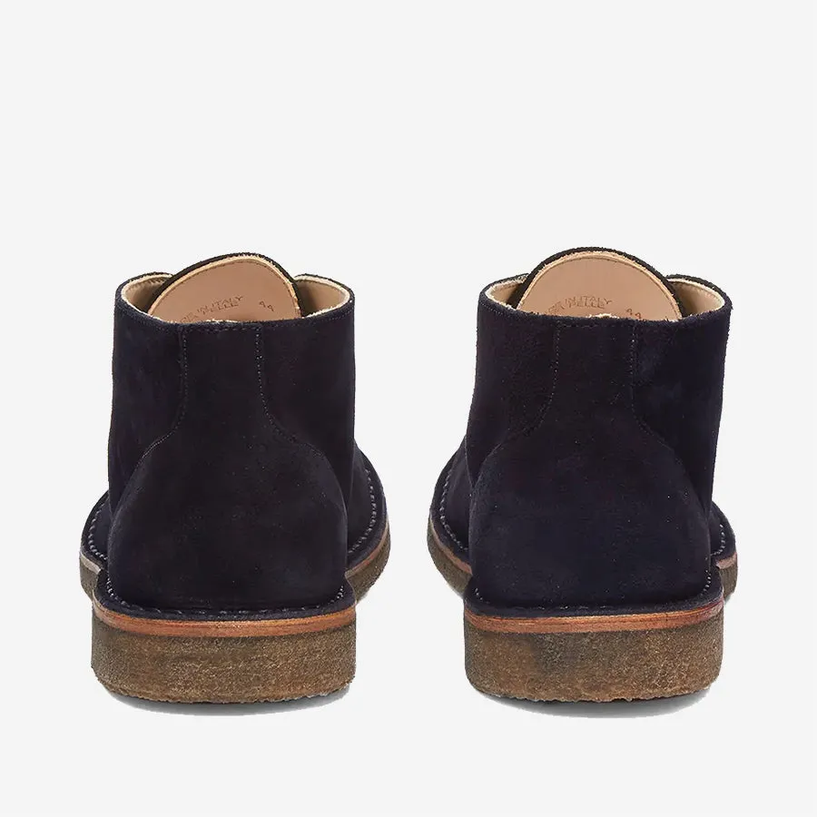 Dukeflex Suede Boots - Navy Blue