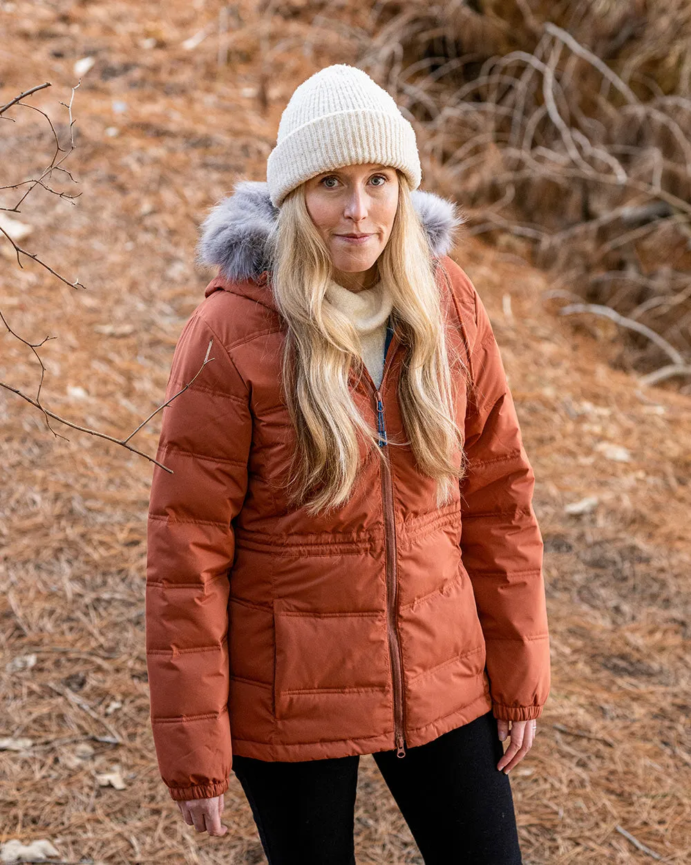 Elara Urban Puffer in Cinnamon