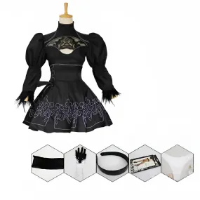 Elegant 2B Cosplay Costume from NieR: Automata