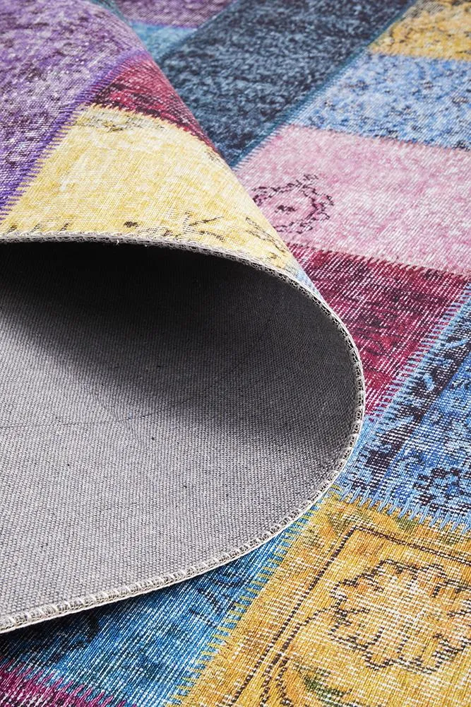 Ethereal  Multi Patchwork Rug