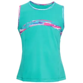 Fila Girl's Blue Wave Tank - Bluebird